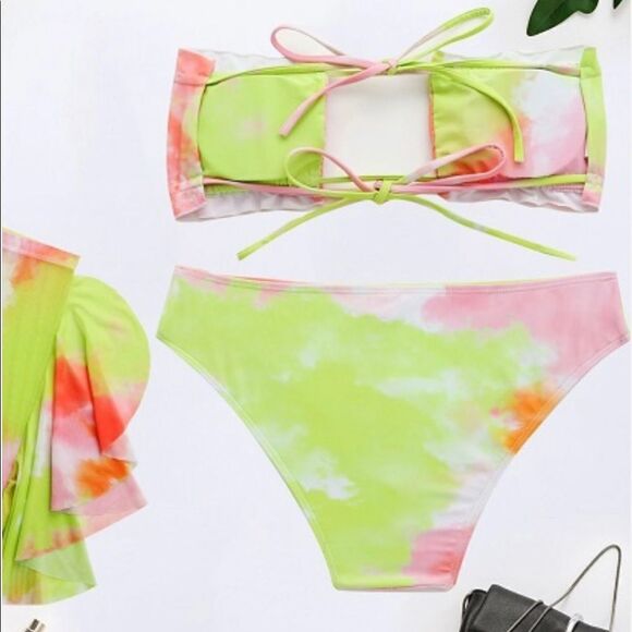 3 piece bathing suit - Picture 3 of 6